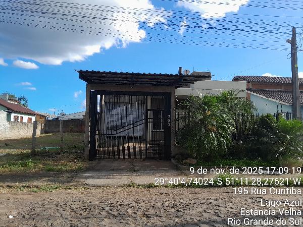 Casa - Venda, LAGO AZUL, ESTANCIA VELHA, RS